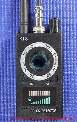 Wanzen Detektor RF Wireless K-18